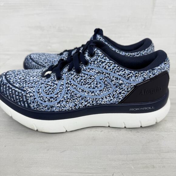 Alegria Rock Rok n Roll on 2 Sneakers Size EU 37 US 7-7.5 Blue Indigo Comfort‎ - Picture 5 of 13